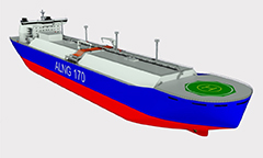 Перспективный проект газовоза 