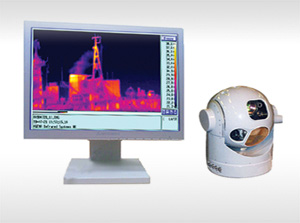 IR imaging system for measuring ship IR signatures